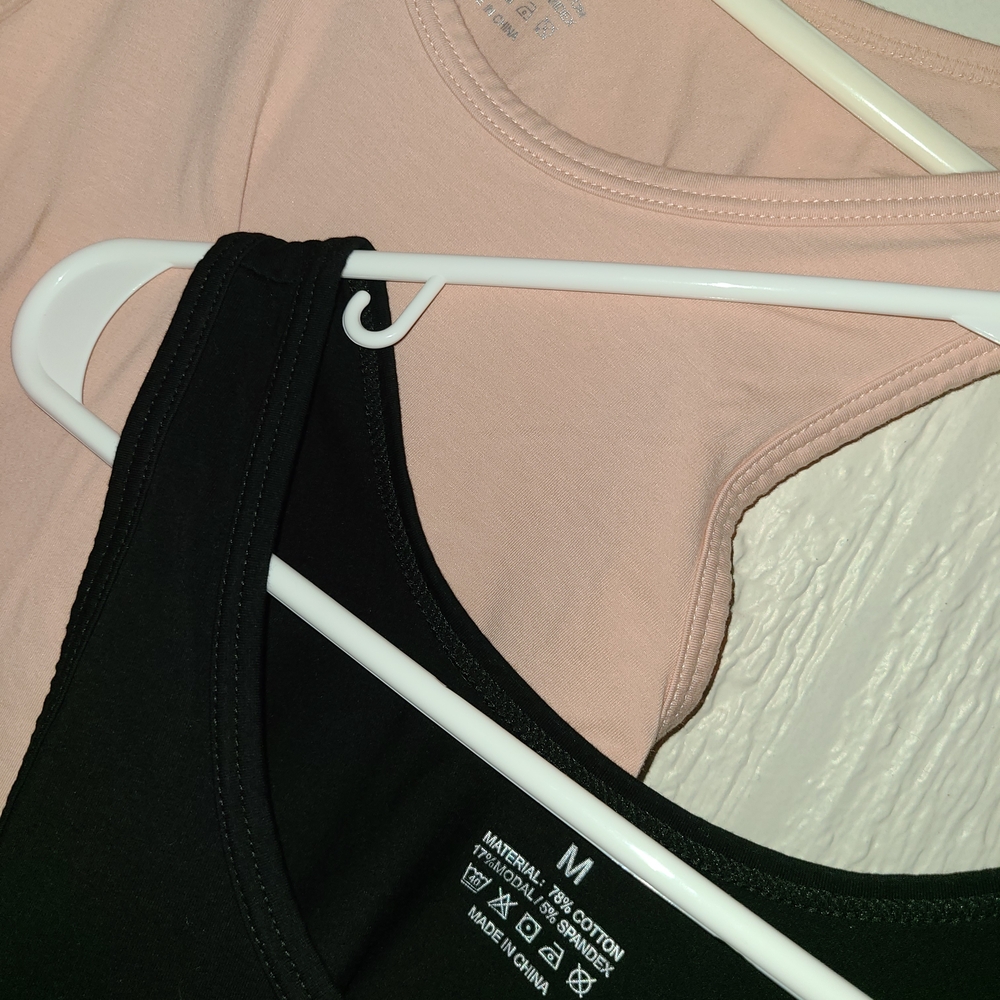 Amazon Women's Black and Pink Bras